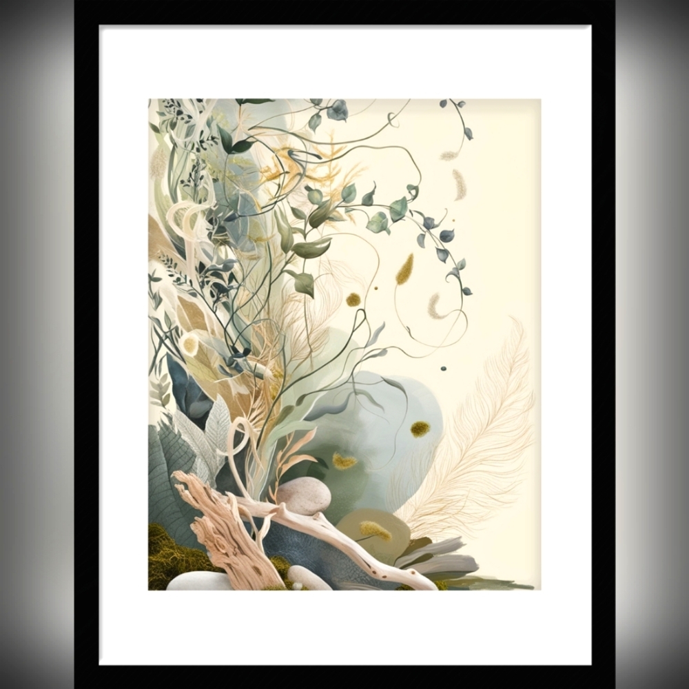 Framed Digital Artwork